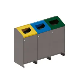 Abfallbehälter für Mülltrennung Berlin - 100 Liter