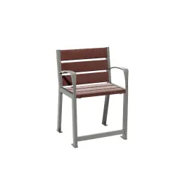Stuhl Silaos® für Senioren aus Recycling-Kunststoff