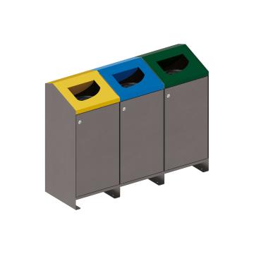 Abfallbehälter für Mülltrennung Berlin - 100 Liter