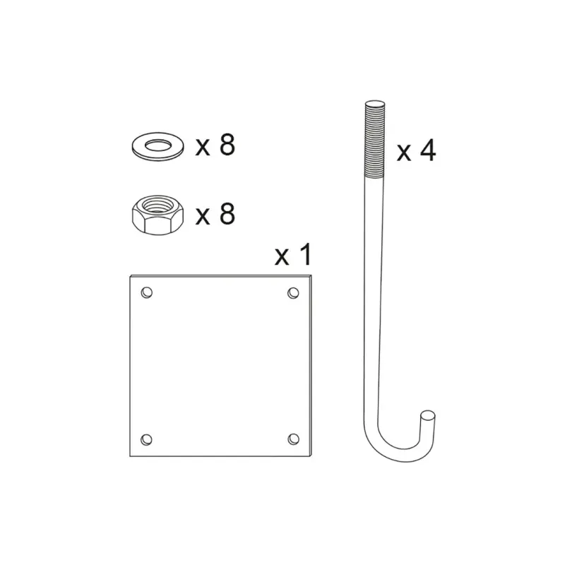 Kit de colocación para 202541 y 202542
