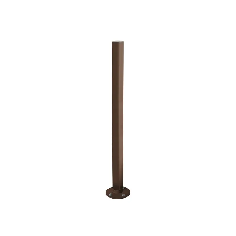 Pilona inclinable Amortichoc Inox cepillado