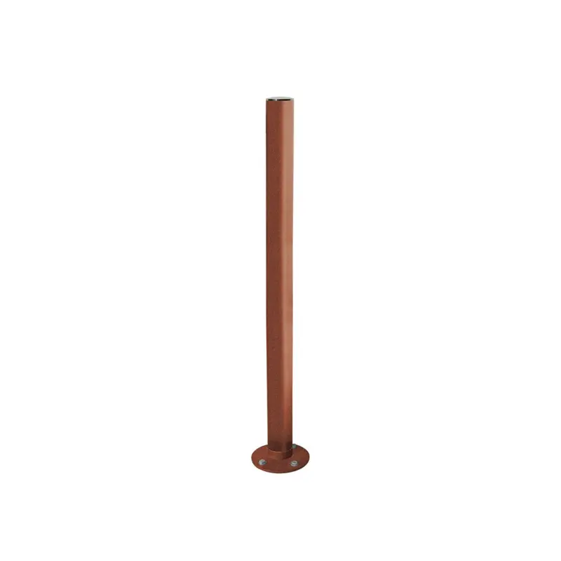 Pilona inclinable Amortichoc Inox cepillado