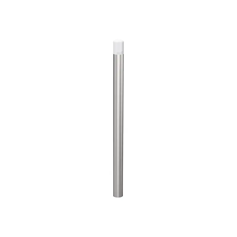Pilona fija Inox alta visibilidad Ø76mm