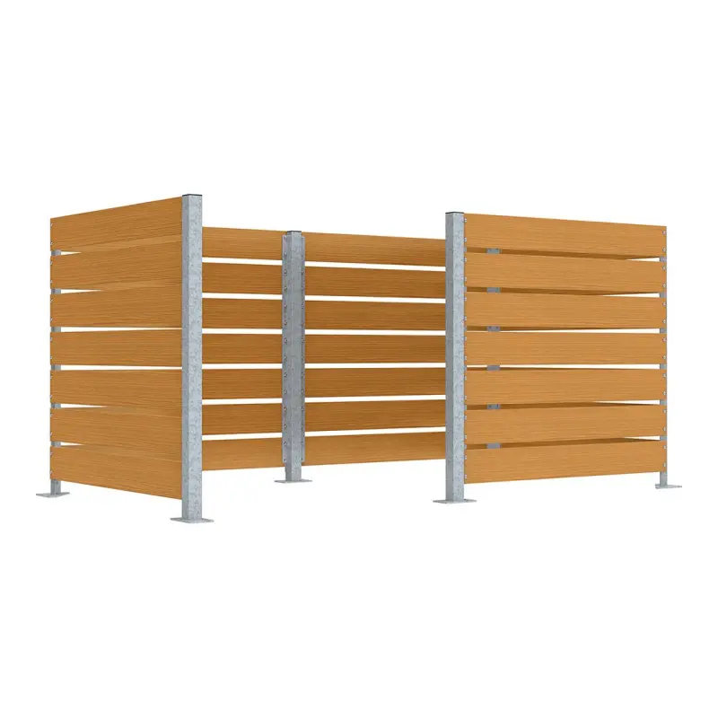Cubrecontenedores modulable compacto