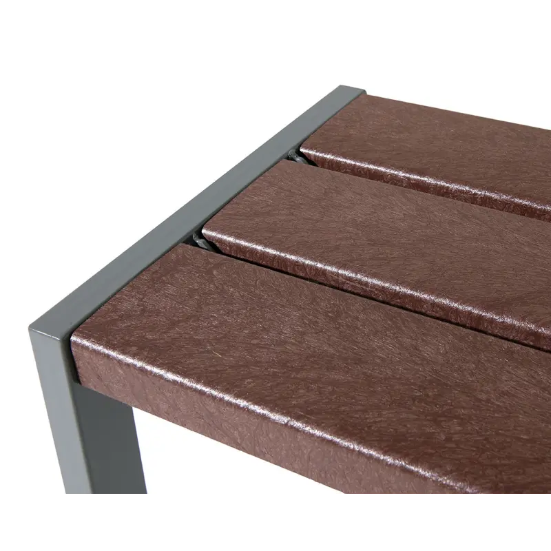 Banqueta Silaos® acero y plástico reciclado