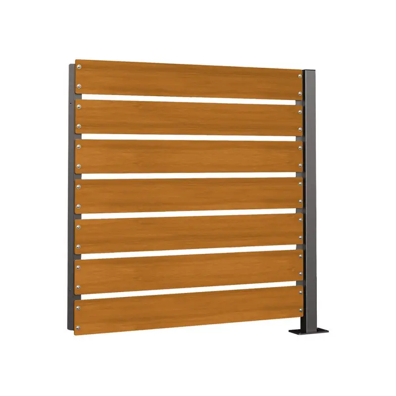 Cerramiento frontal - refugio contenedores Modulo