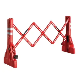 Barrera extensible de PVC