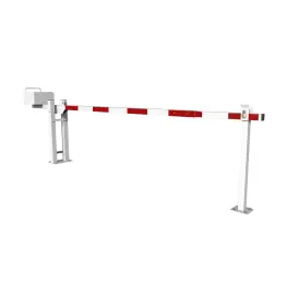 Barrera elevadora con listón de aluminio universal
