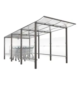 Refugio para carros de supermercado Modulo