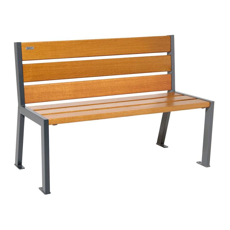 Canapé Baroque Arterameferro - Bois Rouge Et Or - 90 Cm - Effet Damassé