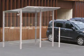 Visuel de Abris fumeur et cendriers