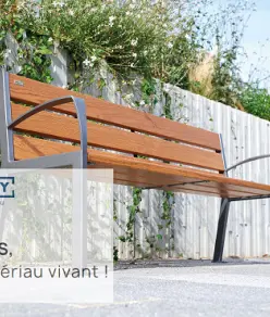 Visuel de Mobilier urbain en bois : nos conseils pour un entretien durable et esthétique