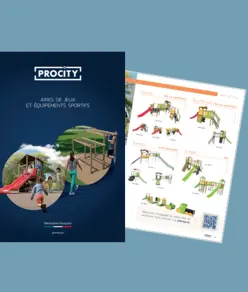 Visuel de Nouvelle brochure Aires de jeux et Équipements sportifs