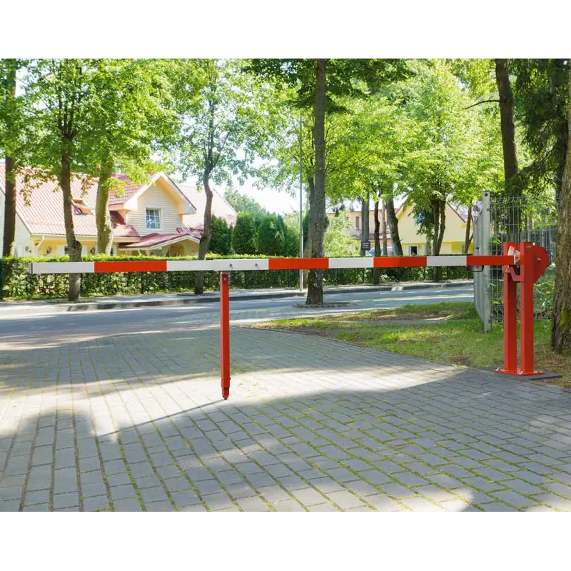 Barrière levante universelle à vérin