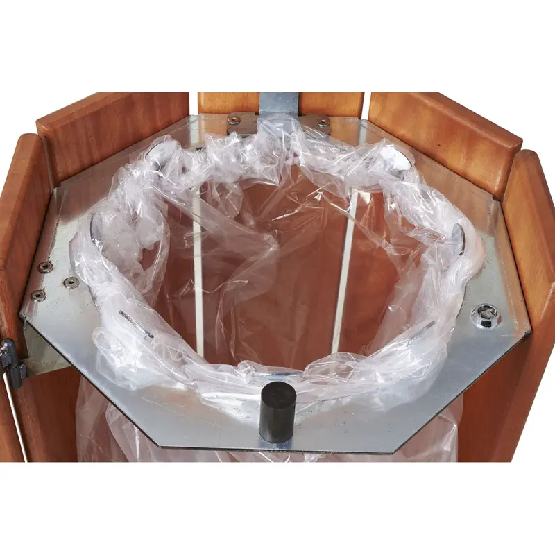Corbeille Séville octogonale 100 litres