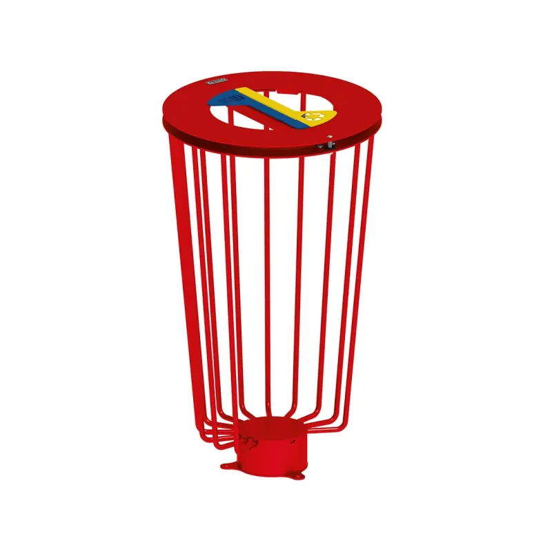 Corbeille Lofoten Vigipirate tri sélectif 2 x 50 litres