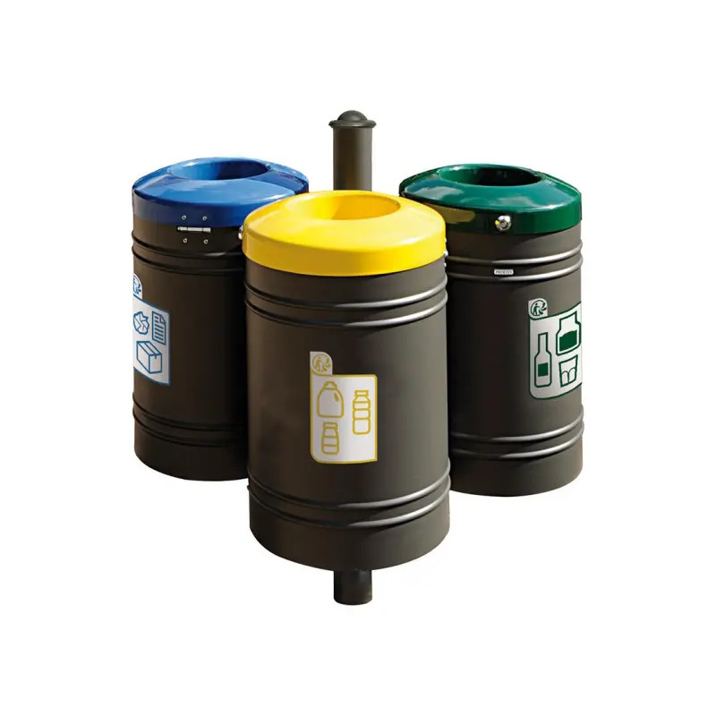 Corbeille Guyenne pour tri sélectif Agora 40 litres