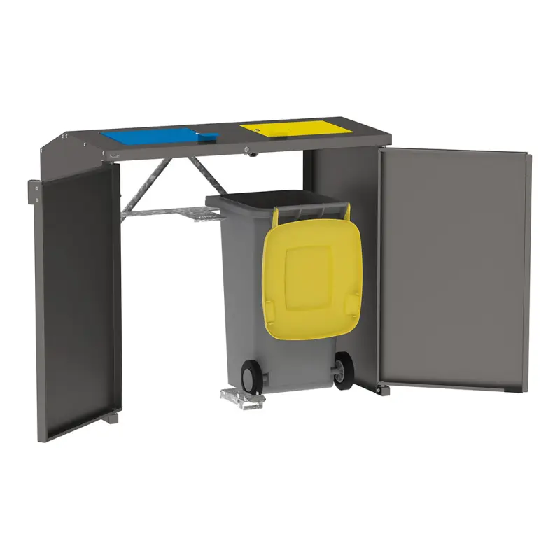 Gabarit de positionnement pour bacs 240 L