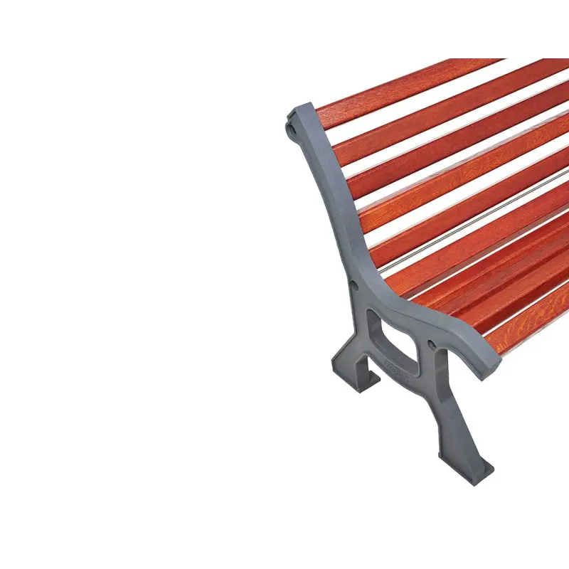 Banc bois et acier Lublin