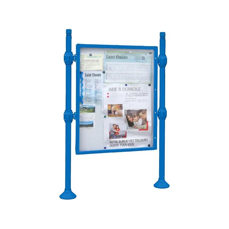 Panneau-vitrines d'information City