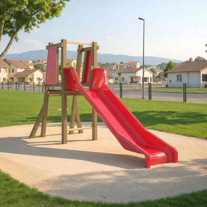 Toboggan hauteur 900 mm