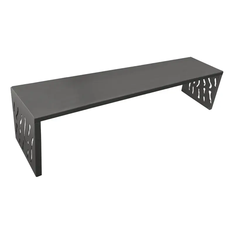 Banquette Venise acier