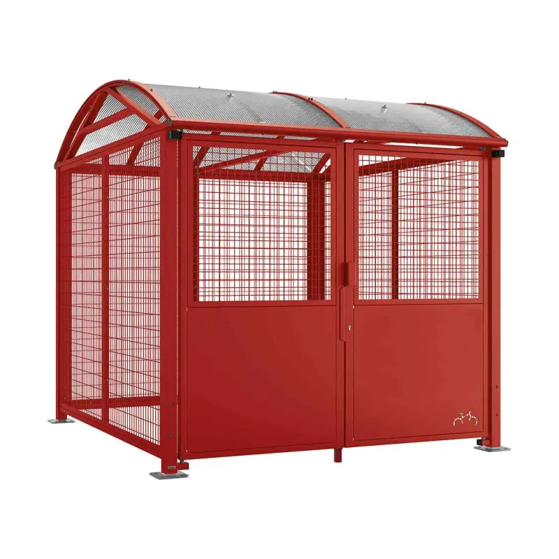Abri vélos et motos Voûte sécurisé "L"-1