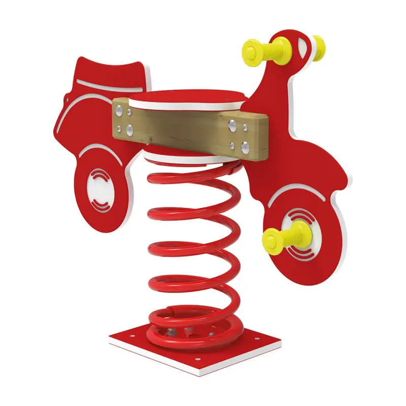 Jeux sur ressort Scooter