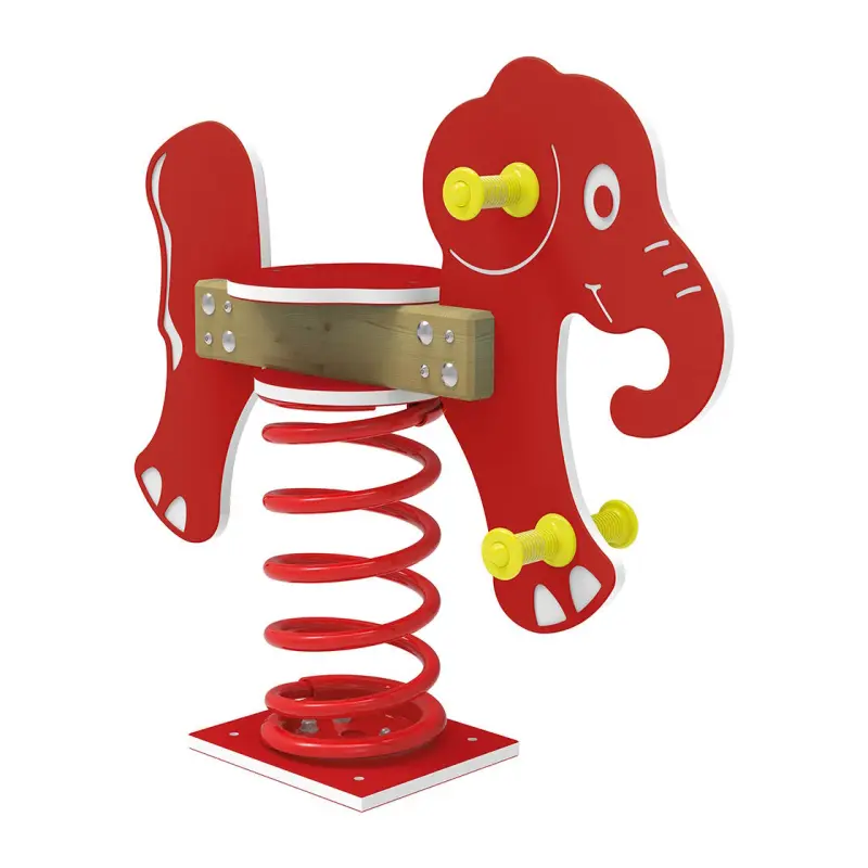 Jeux sur ressort Eléphant