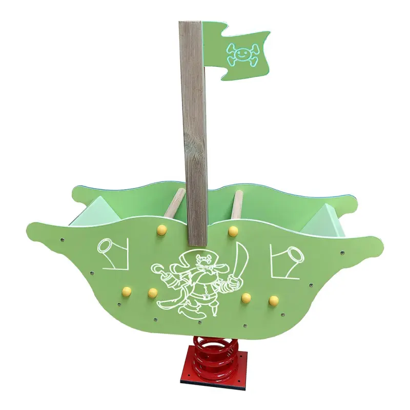 Jeux sur ressort Bateau Pirate