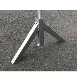 Pieds amovibles pour tube ø 35 mm