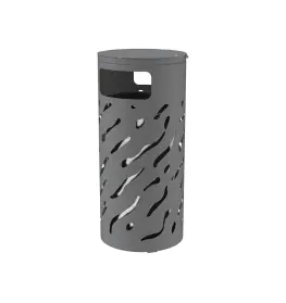 Corbeille Venise couvercle réhaussé 80 litres