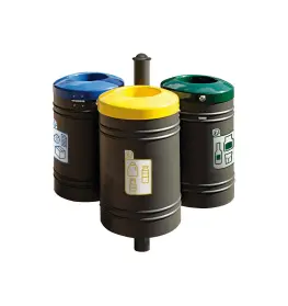Corbeille Guyenne pour tri sélectif Agora 40 litres