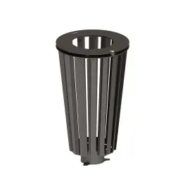 Corbeille Lofoten acier 80 litres