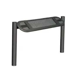 Assis-debout Estoril Inox brossé