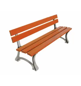 Banc bois et acier Mora