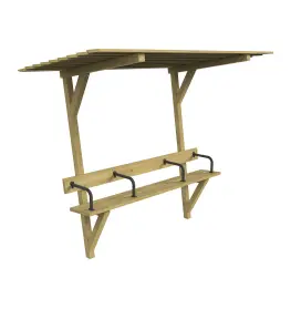 Banc ombrelle Londres spécial Sénior