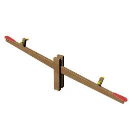 Jeux à bascule balançoire horizontale 3000 mm