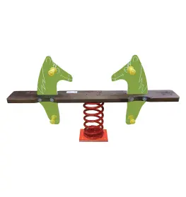 Jeux à bascule balançoire horizontale Cheval