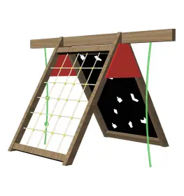 Parcours d'obstacle Grimpette Armée