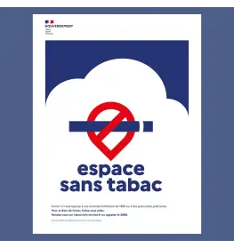 Panneau interdiction de fumer