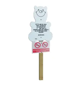 Panneau animaux + Interdiction de fumer