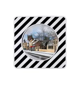 Miroir d'agglomération qualité Inox Anti-givre / Anti-buée