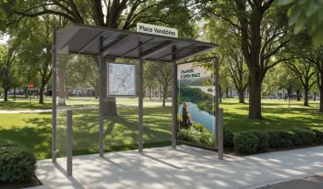 Visuel de Pensiline attesa autobus