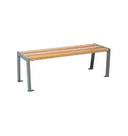 Panca Silaos® acciaio e legno