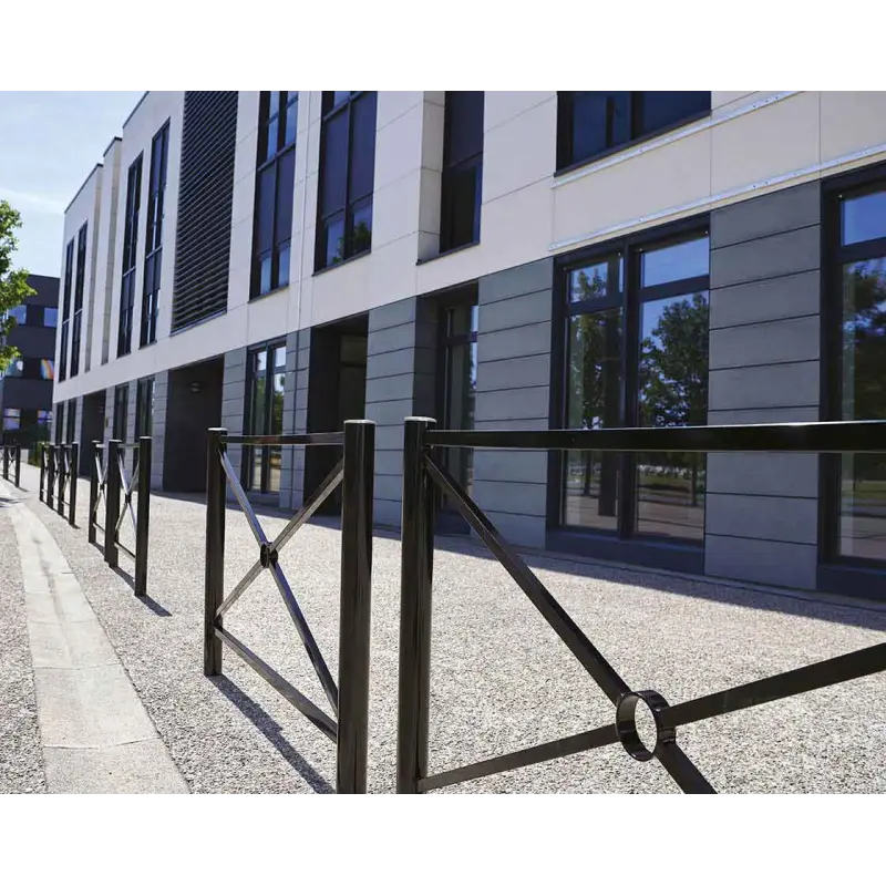 Bariera Province Inox szczotkowany