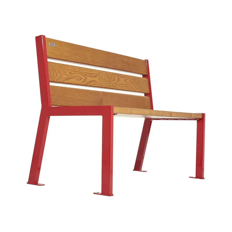 Ławka Silaos® stal i drewno