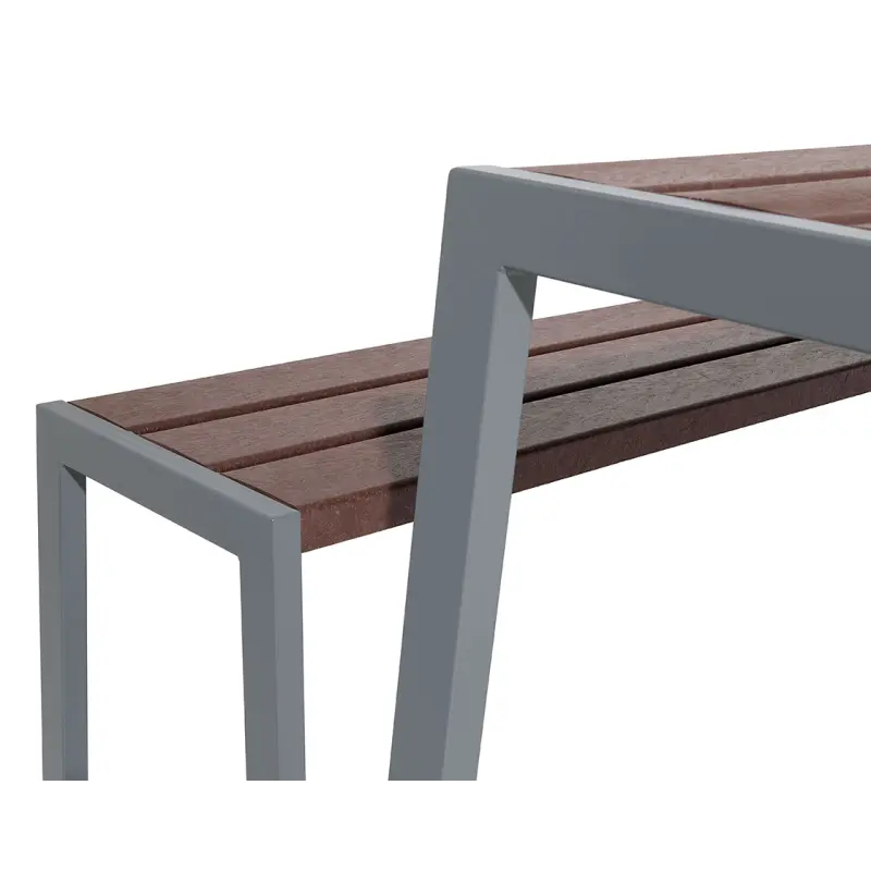 Stół piknikowy Silaos® z plastiku z recyklingu