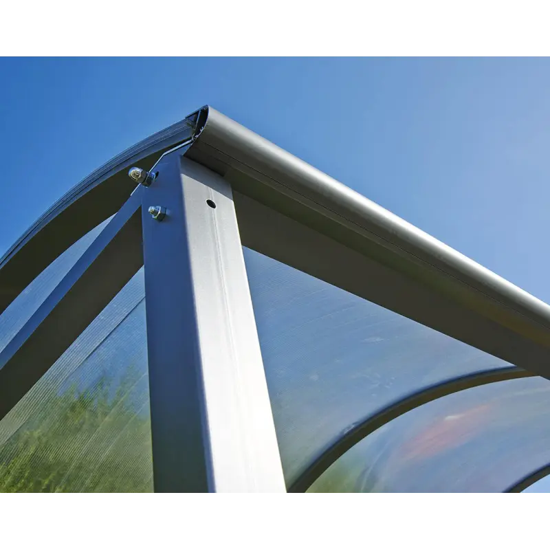 Abri vélos Voûte "M" avec bardages polycarbonate