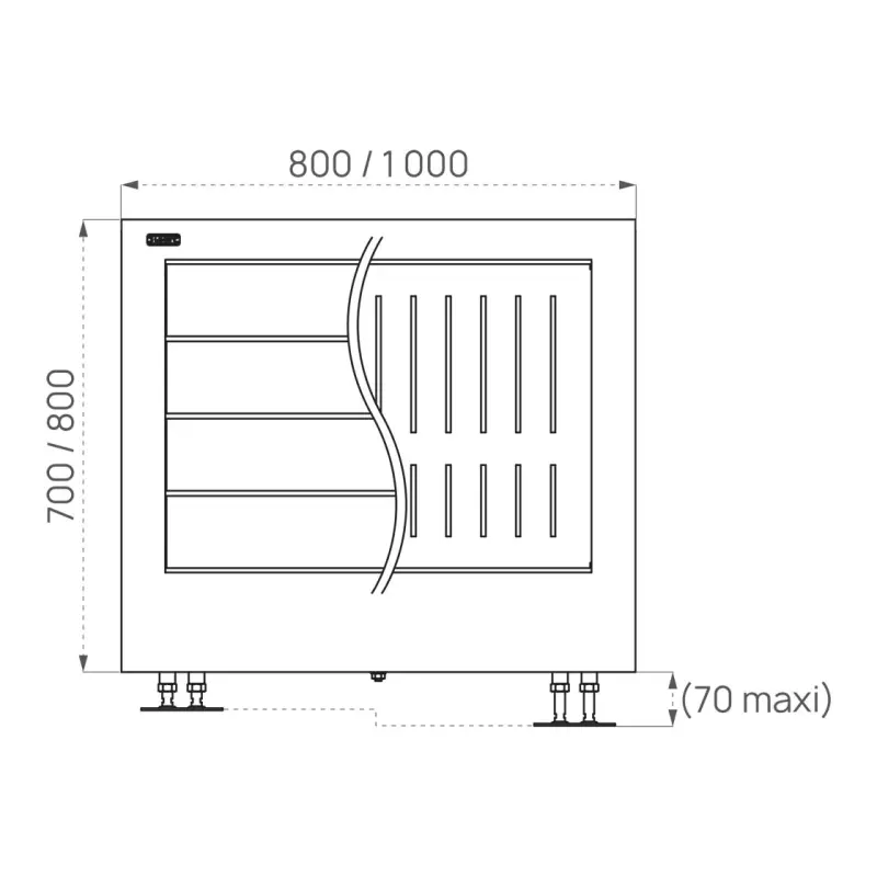 Donica na drzewa stal i drewno Silaos®